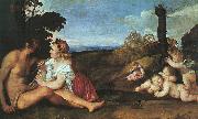  Titian The Three Ages of Man China oil painting reproduction
